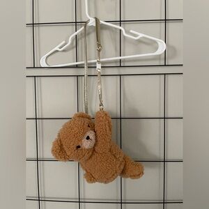 Plush Teddy Bear Crossbody Purse